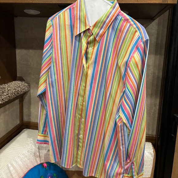 Multi colored stripe shirt - Picture 1 of 1